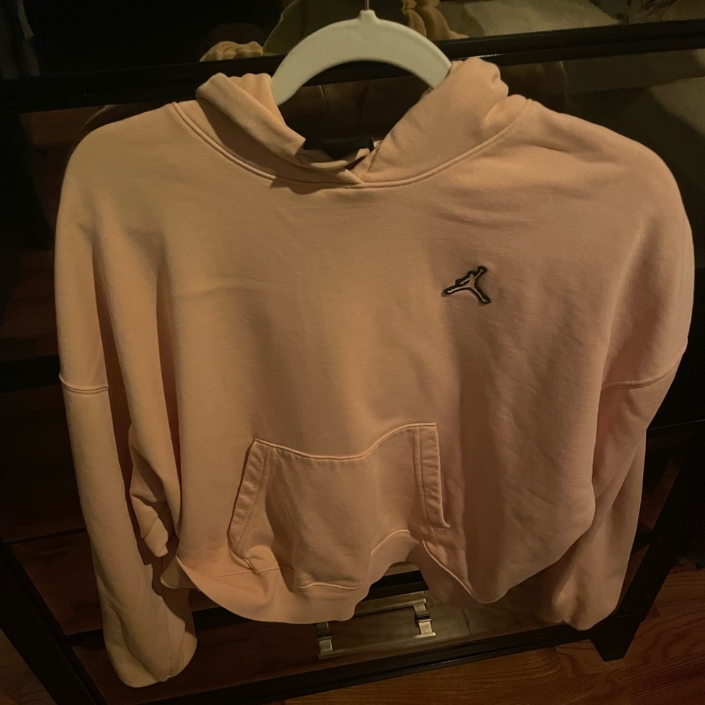 Jordan hoodie this is baby pink